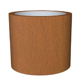 Кашпо Cortenstyle® standard topper on ring H65 D80