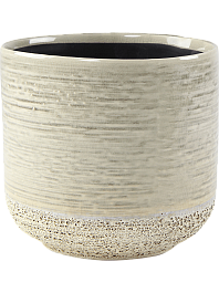 Кашпо Issa pot light grey 15 см. (упаковка 6 шт.)