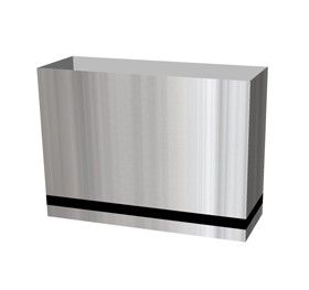 Кашпо Superline trend plus on wheels L116 W35 H72