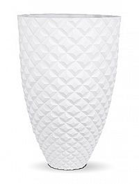 Кашпо Capi lux heraldry vase elegant i white