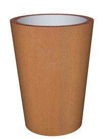 Кашпо Cortenstyle® conica topper on ring H95 D70
