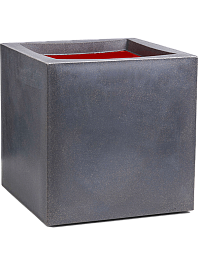 Кашпо Capi "Urban smooth nl pot square iv dark grey"