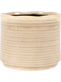 Кашпо Jordy pot light grey 15 см. (упаковка 6 шт.)