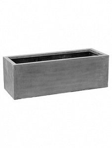 Кашпо Fiberstone jort grey s L120