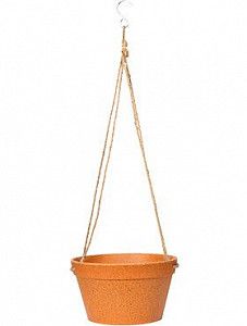 Подвесное кашпо Fibrics bamboo hanging basket terra 13 см. (упаковка 12 шт.)