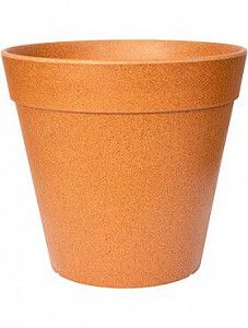 Кашпо Fibrics bamboo straight terra 22 см. (упаковка 6 шт.)