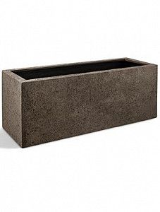 Кашпо Struttura box light brown 40 см.