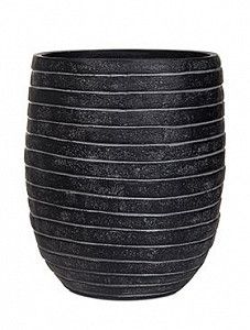 Кашпо Capi "Nature row vase elegant high i black" (упаковка 6 шт.)