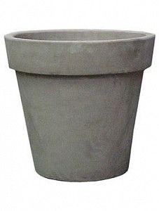 Кашпо Terra cotta flowerpot grey (handmade) 65 см.