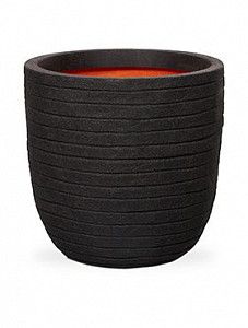 Кашпо Capi "Nature row nl egg planter ii black"