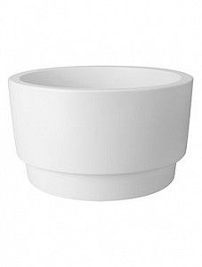 Кашпо Pure® grade bowl i white