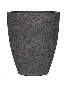 Кашпо Stone ben l, laterite grey