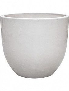 Кашпо Plain couple white 43 см.