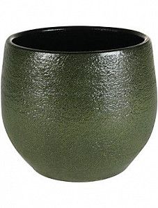Кашпо Indoor pottery pot zembla green 16 см. (упаковка 6 шт.)