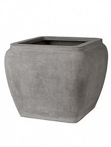 Кашпо Waterjar square grey 53 см.