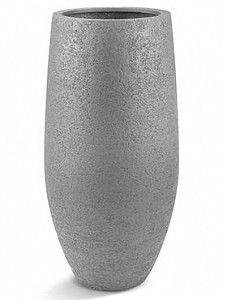 Кашпо Struttura tear vase light grey 80 см.