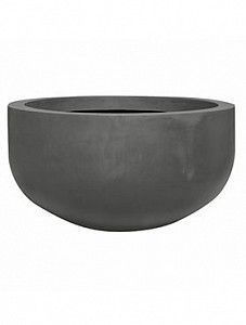 Кашпо Fiberstone city bowl grey m
