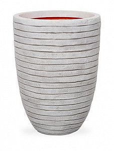 Кашпо Capi "Nature nature row nl vase vase elegant ii ivory"
