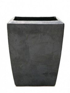 Кашпо Plain kubis de luxe anthracite 50 см.