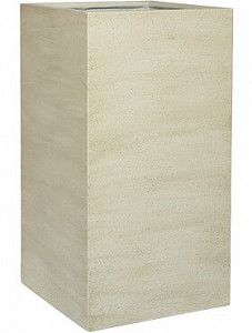 Кашпо Cement bouvy l beige washed