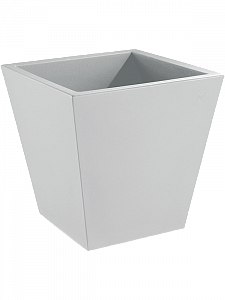 Кашпо Rotazionale cosmos square pot white 40 см.