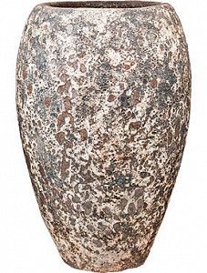 Кашпо Lava emperor relic rust metal 75 см.