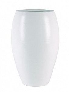 Кашпо Indoor pottery pot cresta pure white 35 см. (упаковка 2 шт.)