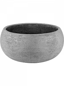 Кашпо Struttura low balloon light grey 54 см.