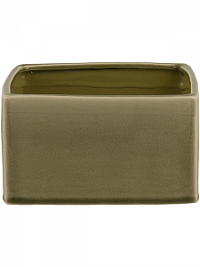 Кашпо Facet pot grey green 10 см.