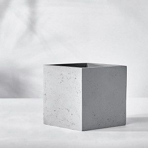 Цветочный горшок Cubo M Серый