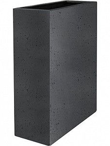 Кашпо Grigio divider anthracite-concrete 74 см.