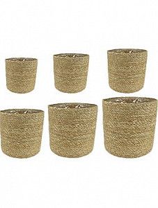 Кашпо Stef pot natural (s6)