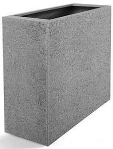 Кашпо Struttura divider light grey 70 см.