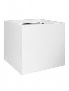 Кашпо Fiberstone matt white jumbo l