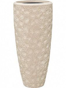 Кашпо Polystone rockwell partner natural (with liner) 70 см.