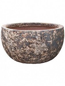 Кашпо Lava bowl relic rust metal 29 см.