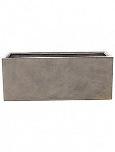 Кашпо Static (grc) rectangle grey 48 см.