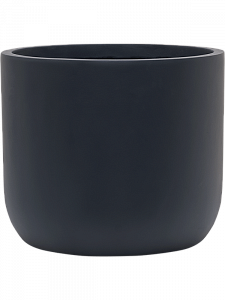 Кашпо Ease cylinder anthracite 19,5 см.