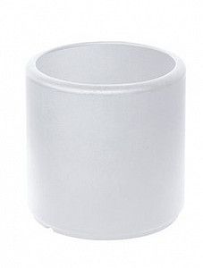 Кашпо Otium cylindrus fp white