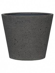 Кашпо Stone bucket l laterite grey