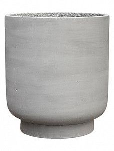 Кашпо Tale pot light grey 39 см.