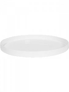 Поддон Fiberstone saucer round xs glossy white