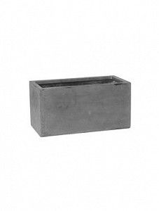 Кашпо Fiberstone balcony grey xs