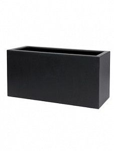 Кашпо Polycube anthracite rectangle 80 см.