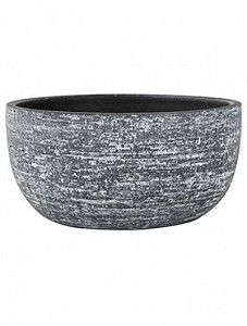 Кашпо Indoor pottery bowl karlijn anthracite 13 см. (упаковка 2 шт.)