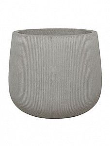 Кашпо Ridged vertically pax l cement