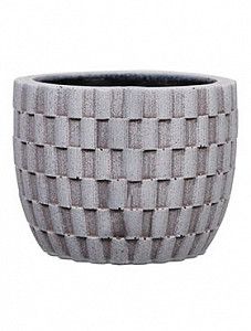 Кашпо Capi "Nature egg planter iii wave ivory" (упаковка 2 шт.)