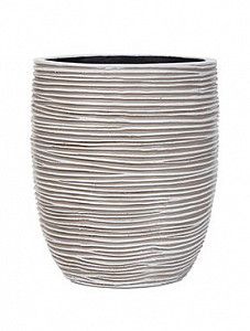 Кашпо Capi "Nature vase elegant high iii rib ivory" (упаковка 6 шт.)