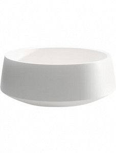 Кашпо Fusion bowl white