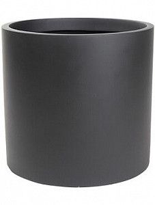 Кашпо Charm cylinder black 48 см.